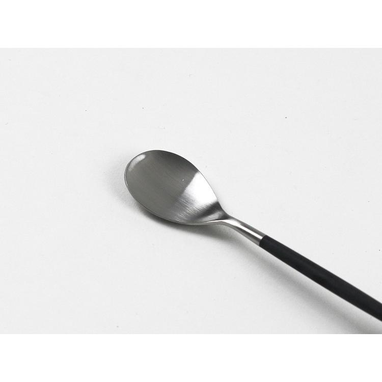 【Cutipol】MIO ティースプーン ブラック / シルバー スプーン CT-MIO-F-11 カトラリー クチポール ミオ 31966 | Cutipol | 02