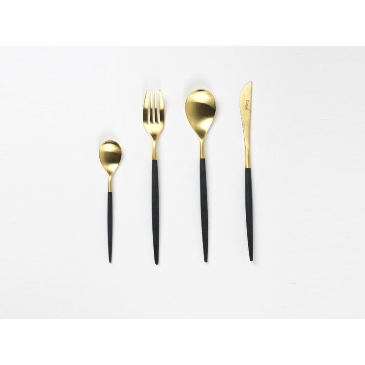 【Cutipol】MIO テーブルスプーン ブラック / ゴールド スプーン CT-MIO-GB-05 カトラリー クチポール ミオ 31969 | Cutipol | 04