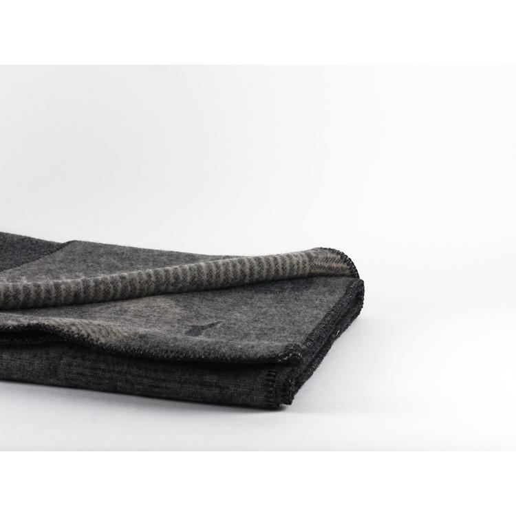 【正規取扱店】KLIPPAN クリッパン ウールシングルブランケット HORSES ON THE HILL(SIZE:1300mm×1800mm/グレー) KP891810 | KLIPPAN | 03