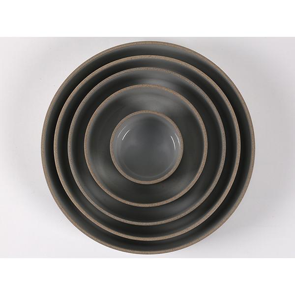 【HASAMI PORCELAIN】 ボウル HPM011 (φ25.5cm クリア/グロスグレー) 食器 波佐見焼 ハサミポーセリン  28177 | HASAMI PORCELAIN | 04