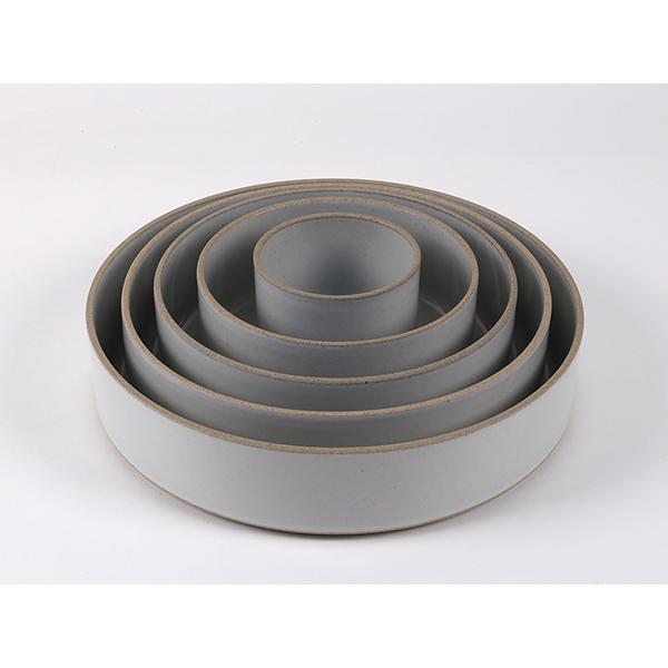 【HASAMI PORCELAIN】 ボウル HPM011 (φ25.5cm クリア/グロスグレー) 食器 波佐見焼 ハサミポーセリン  28177 | HASAMI PORCELAIN | 05