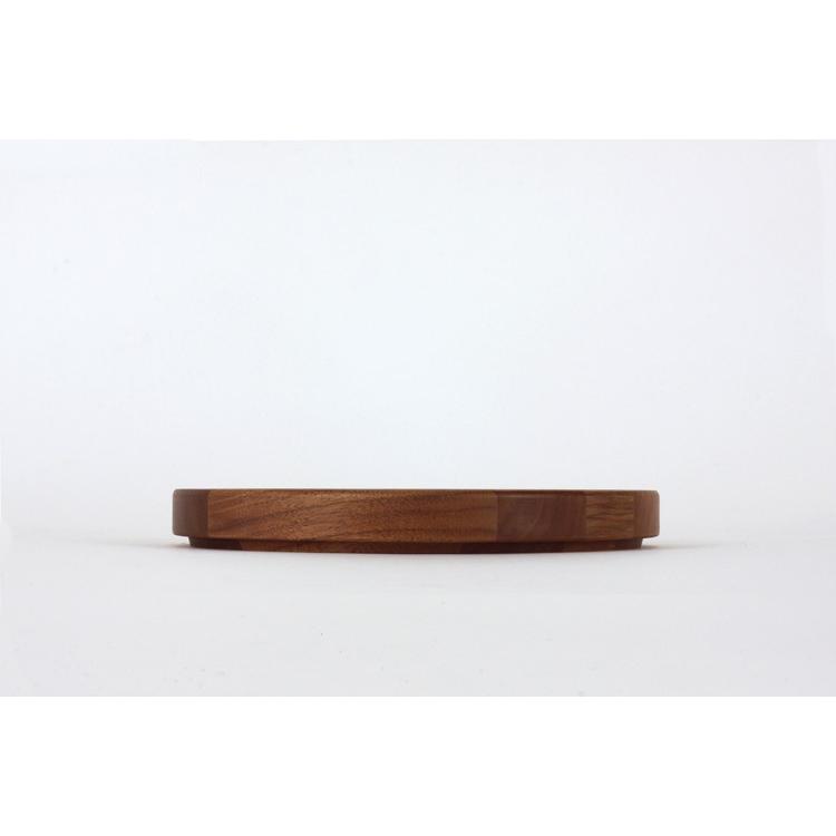 【HASAMI PORCELAIN】ウッデントレイ HPWN024 (φ18.5cm ウォルナット) 食器 波佐見焼 ハサミポーセリン  23822 | HASAMI PORCELAIN | 02