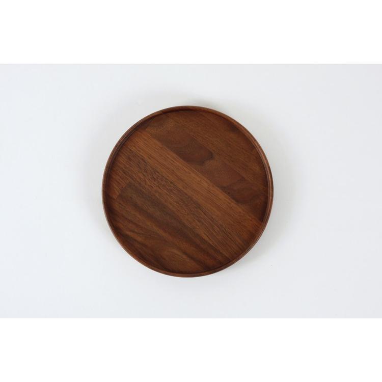 【HASAMI PORCELAIN】ウッデントレイ HPWN024 (φ18.5cm ウォルナット) 食器 波佐見焼 ハサミポーセリン  23822 | HASAMI PORCELAIN | 03