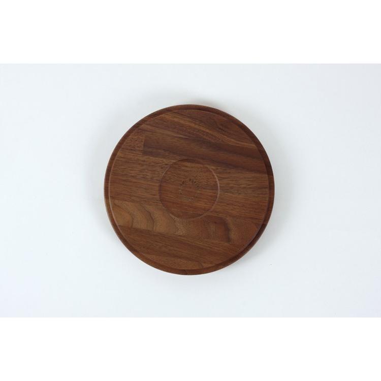 【HASAMI PORCELAIN】ウッデントレイ HPWN024 (φ18.5cm ウォルナット) 食器 波佐見焼 ハサミポーセリン  23822 | HASAMI PORCELAIN | 04