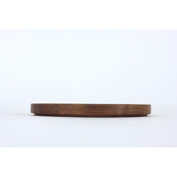 【HASAMI PORCELAIN】ウッデントレイ HPWN025 (φ22cm ウォルナット) 食器 波佐見焼 ハサミポーセリン  23823 | HASAMI PORCELAIN | 02