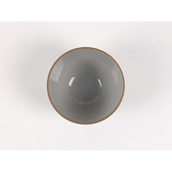 【HASAMI PORCELAIN】 ディープラウンドボウル HPM046 (φ14.5cm クリア/グロスグレー) 食器 波佐見焼 ハサミポーセリン  33595 | HASAMI PORCELAIN | 03