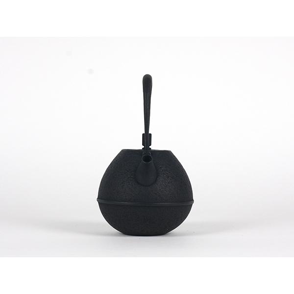 【空間鋳造】Egg 大 （Pure Black）南部鉄瓶 鉄瓶 母の日 23858の画像