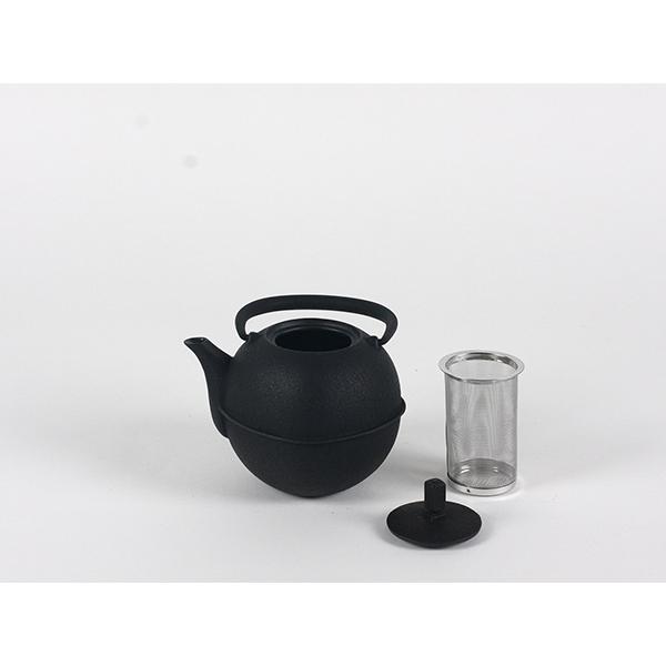 空間鋳造】Suzu 大 （Pure Black）南部鉄急須 急須 23863 : esprit