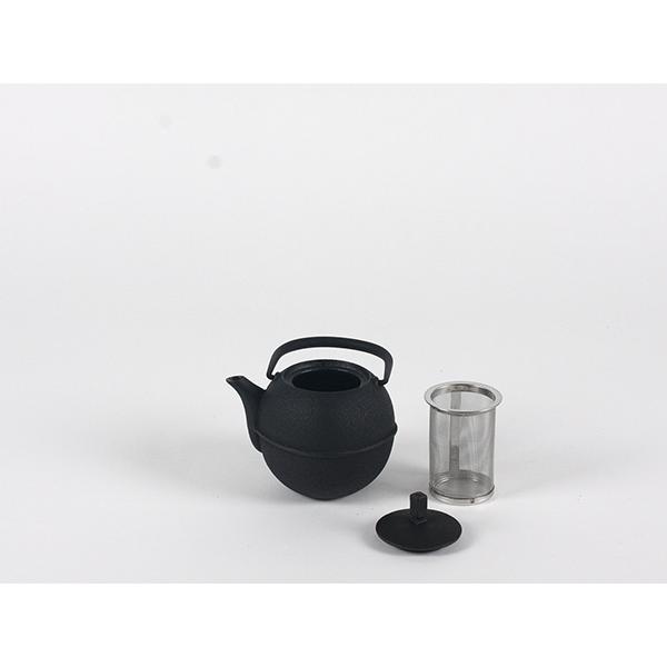 【空間鋳造】Suzu 小 （Pure Black）南部鉄急須 急須　23864 |  | 02