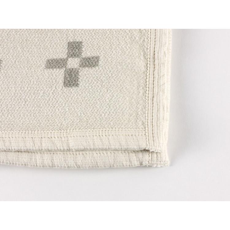 【正規取扱店】KLIPPAN クリッパン シュニールコットン シングルブランケット シャーンスンド(SIZE:140cm×180cm/エクリュ) KP891320 31257 | KLIPPAN | 05