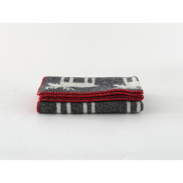 【正規取扱店】KLIPPAN クリッパン ウールミニブランケット ムース(SIZE:650mm×900mm/グレー) KP890329 32284 | KLIPPAN | 03