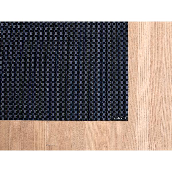 ※在庫限り Chilewich チルウィッチ Basketweave RECTANGLE (046:Navy) ランチョンマット i-25749 | chilewich | 02