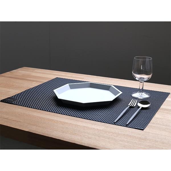 ※在庫限り Chilewich チルウィッチ Basketweave RECTANGLE (046:Navy) ランチョンマット i-25749 | chilewich | 04