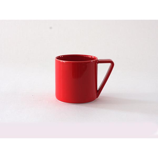 有田焼　おしゃれな真っ赤な皿　山かけマグロが高級に 小皿 ザクロ＆赤絵 | 陶窯みかわや