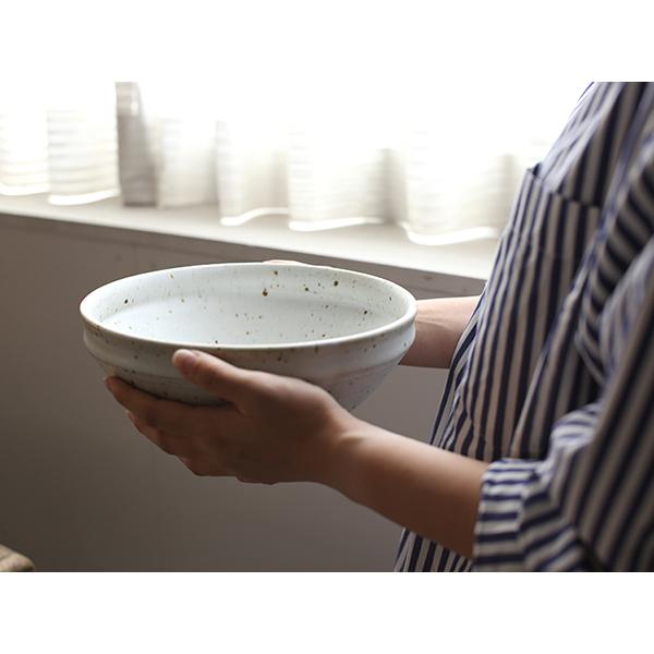 山只華陶苑 juju mortier 大鉢 ワラ白 岐阜県多治見市 陶器 エスプリオリジナル i-29440 |  | 05