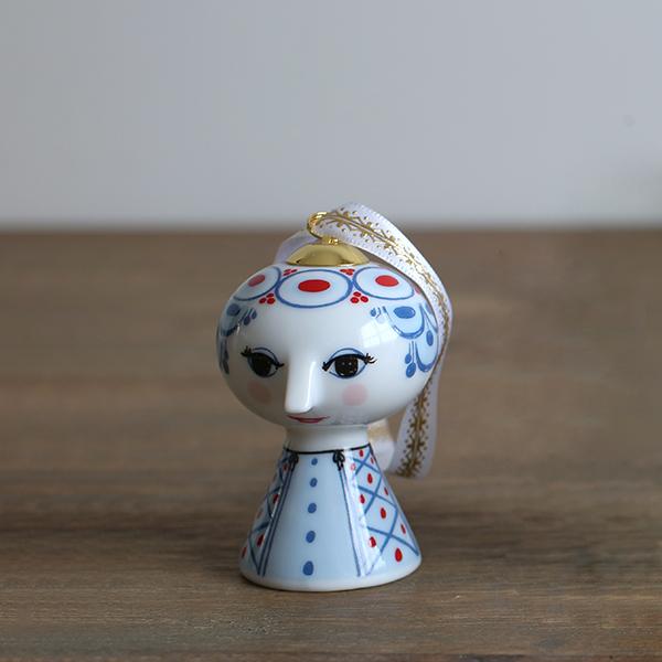 【BJORN WIINBLAD】 エヴァ クリスマスオーナメント H7.5 (ブルー) ツリー 装飾 ビヨンヴィンブラッド  i-33493 | 