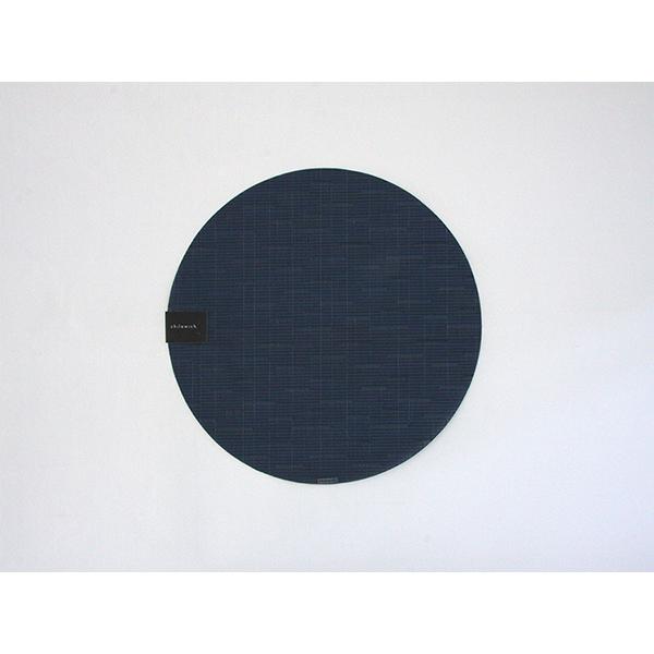 ※在庫限り Chilewich チルウィッチ Bamboo ROUND (028:Lapis) ランチ ョンマット i-25747 | chilewich | 02