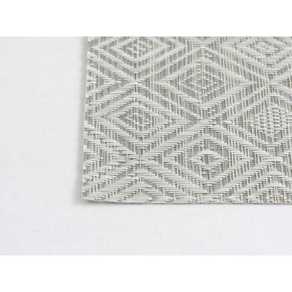 ※在庫限り Chilewich チルウィッチ Mosaic RECTANGLE (002:Grey)  ランチョンマット i-25759 | chilewich | 02