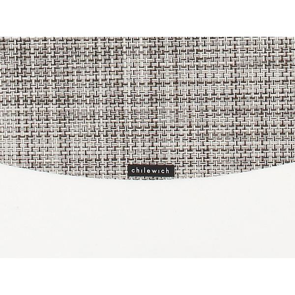 Chilewich チルウイッチ Mini Basketwewave OVAL (010:Gravel) ランチョンマット i-30362 | chilewich | 03