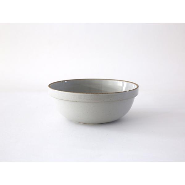 【HASAMI PORCELAIN】 ラウンドボウル HPM049 (φ18.5cm  クリア/グロスグレー) 食器 波佐見焼 ハサミポーセリン  33598 | HASAMI PORCELAIN | 01