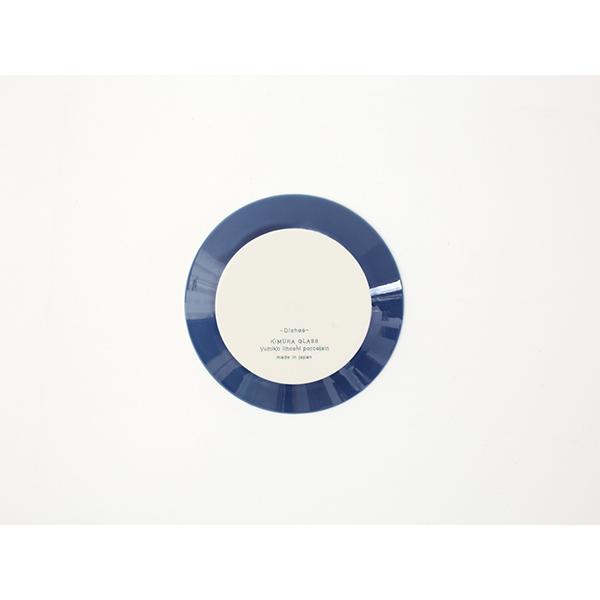 木村硝子店×yumiko iihoshi porcelainDishes 110plate (ink blue)イイホシユミコ プレート i-26640 | yumiko iihoshi porcelain(キッチン) | 05