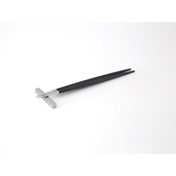 【Cutipol】GOA お箸セット 1膳 ブラックシルバー CT-GO-29-F カトラリー クチポール ゴア 31927 | Cutipol | 06