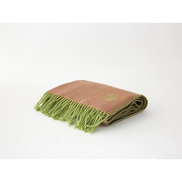【正規取扱店】KLIPPAN ウールストール CHOUCHO(SIZE:65×200cm コーラル/グリーン) KP892183【ミナ・ペルホネン 皆川明 メリノウール ラムウール 】24768 | KLIPPAN | 01