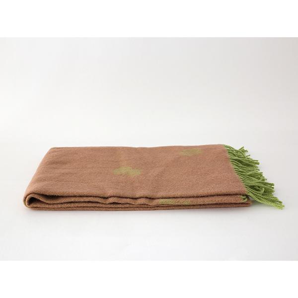 【正規取扱店】KLIPPAN ウールストール CHOUCHO(SIZE:65×200cm コーラル/グリーン) KP892183【ミナ・ペルホネン 皆川明 メリノウール ラムウール 】24768 | KLIPPAN | 02