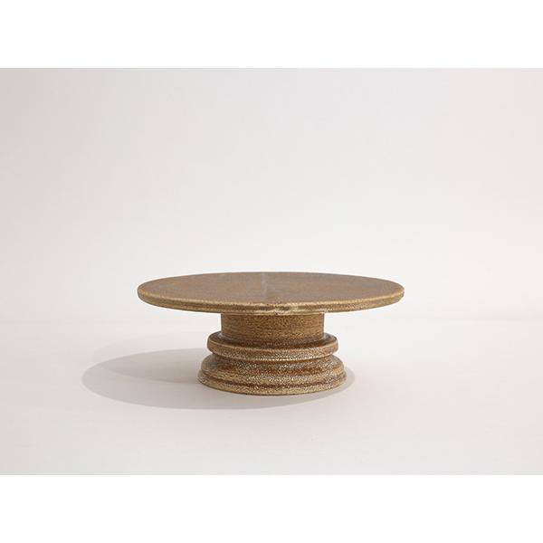 【MISHIM POTTERY CREATION】fractal cakestand (size:M sabi) かいらぎ 美濃焼 i-32080 |  | 01