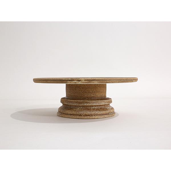 【MISHIM POTTERY CREATION】fractal cakestand (size:M sabi) かいらぎ 美濃焼 i-32080 |  | 02