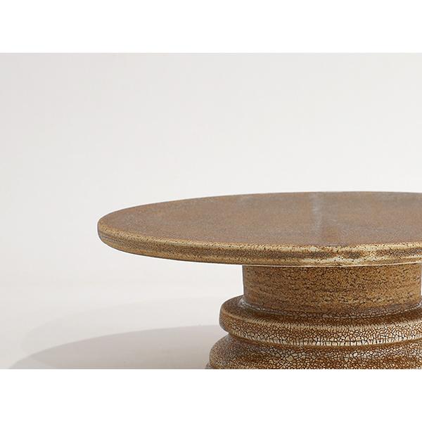 【MISHIM POTTERY CREATION】fractal cakestand (size:M sabi) かいらぎ 美濃焼 i-32080 |  | 05