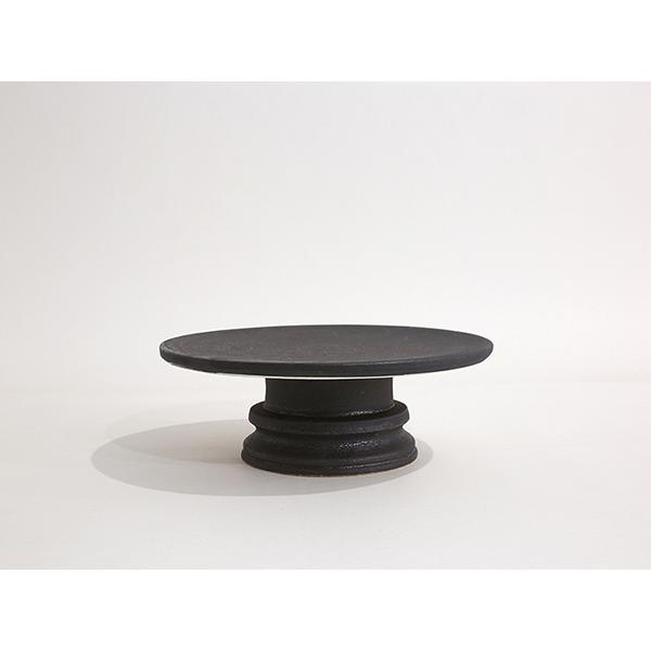 【MISHIM POTTERY CREATION】fractal cakestand (size:M susu) かいらぎ 美濃焼 i-32082 |  | 01