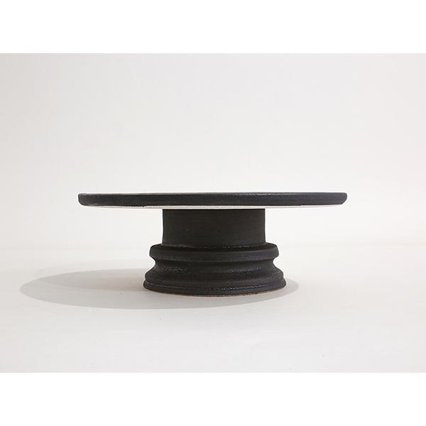 【MISHIM POTTERY CREATION】fractal cakestand (size:M susu) かいらぎ 美濃焼 i-32082 |  | 02