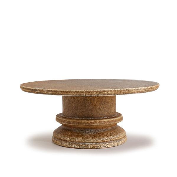 【MISHIM POTTERY CREATION】fractal cakestand (size:L sabi) かいらぎ 美濃焼 i-32083 | 
