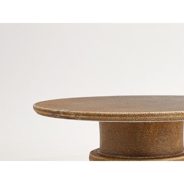 【MISHIM POTTERY CREATION】fractal cakestand (size:L sabi) かいらぎ 美濃焼 i-32083 |  | 05