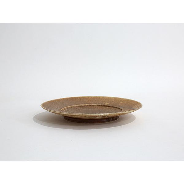 【MISHIM POTTERY CREATION】fractal rim plate (size:M sabi) かいらぎ 美濃焼 i-32086 |  | 01