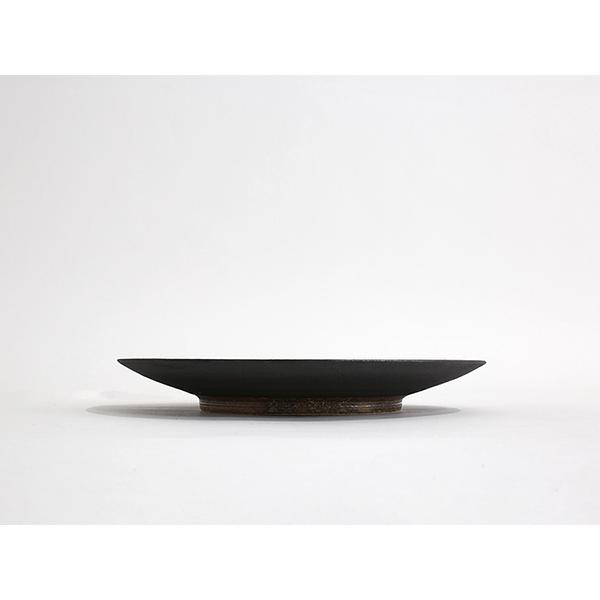 【MISHIM POTTERY CREATION】fractal rim plate (size:M susu) かいらぎ 美濃焼 i-32088 |  | 02