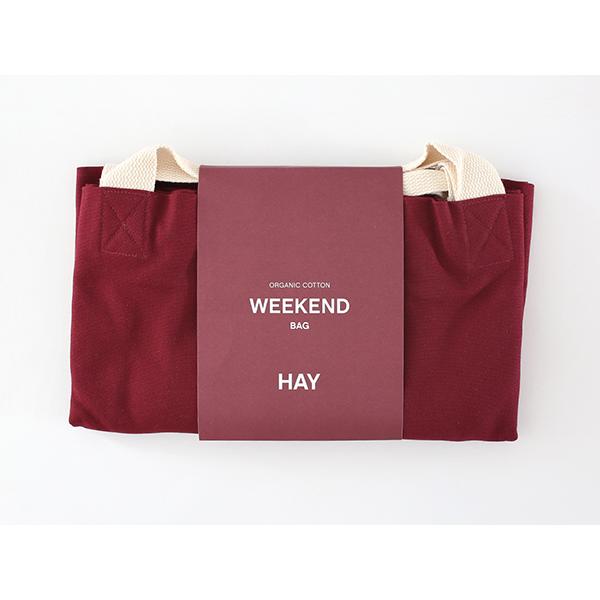 正規取扱店 HAY Weekend Bag Large (Burgundy) AE374-A603-AF61 i-34597 | HAY | 01