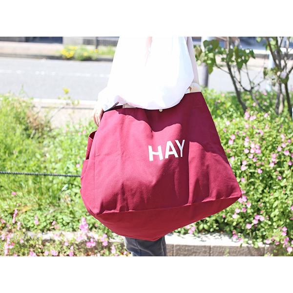 正規取扱店 HAY Weekend Bag Large (Burgundy) AE374-A603-AF61 i-34597 | HAY | 04