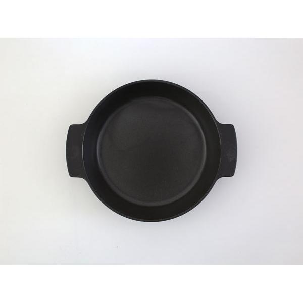 【ARITA JIKI】 pot dish (L) black 耐熱皿 直火対応食器 i-29537 |  | 03