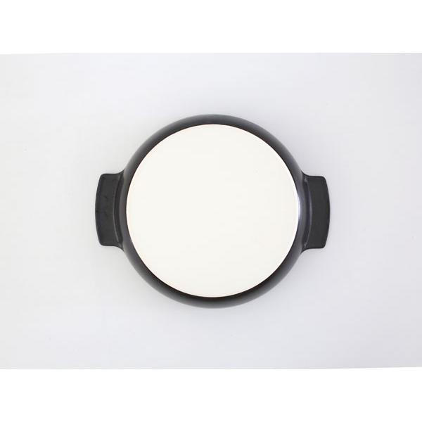 【ARITA JIKI】 pot dish (L) black 耐熱皿 直火対応食器 i-29537 |  | 04
