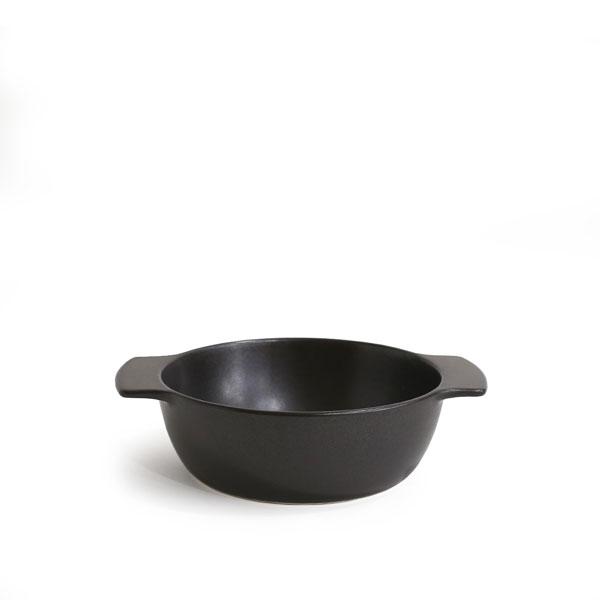 【ARITA JIKI】 pot dish (S) black 耐熱皿 直火対応食器 i-29541 | 