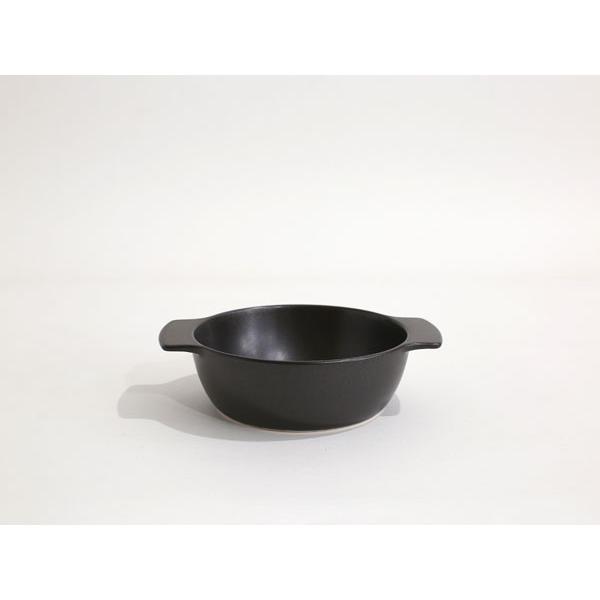 【ARITA JIKI】 pot dish (S) black 耐熱皿 直火対応食器 i-29541 |  | 01