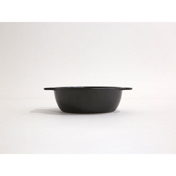 【ARITA JIKI】 pot dish (S) black 耐熱皿 直火対応食器 i-29541 |  | 02