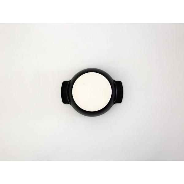 【ARITA JIKI】 pot dish (S) black 耐熱皿 直火対応食器 i-29541 |  | 04
