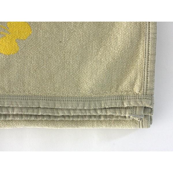 【正規取扱店】KLIPPAN シュニールコットン ハーフブランケット CHOUCHO(SIZE:約90cm×140cm/オリーブイエロー) KP892139 29687 | KLIPPAN | 04