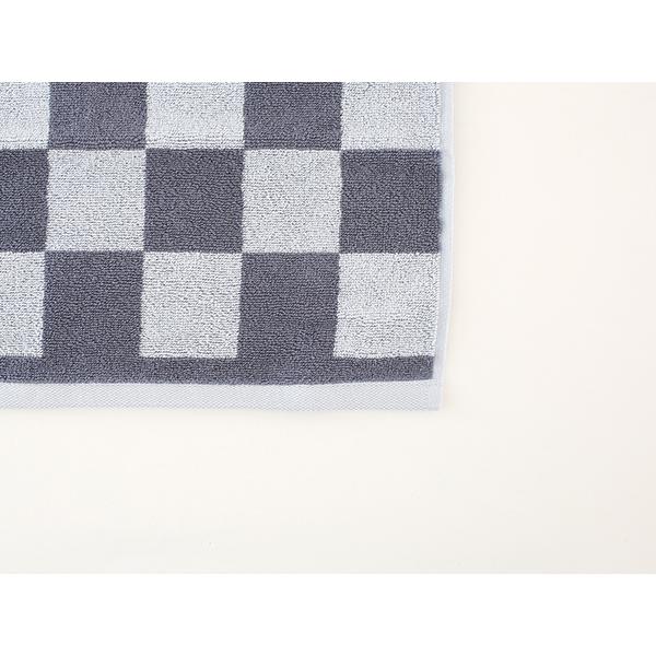 HAY Check Wash Cloth  (Steel blue) AE737-E152-AP22 ハンカチ タオル i-32985 | HAY | 03
