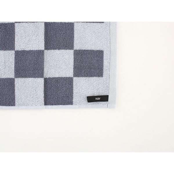 HAY Check Wash Cloth  (Steel blue) AE737-E152-AP22 ハンカチ タオル i-32985 | HAY | 04
