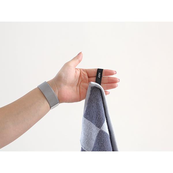 HAY Check Wash Cloth  (Steel blue) AE737-E152-AP22 ハンカチ タオル i-32985 | HAY | 07