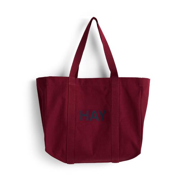 正規取扱店 HAY Shopper Bag Medium Burgundy ヘイバッグ i-34069 | HAY